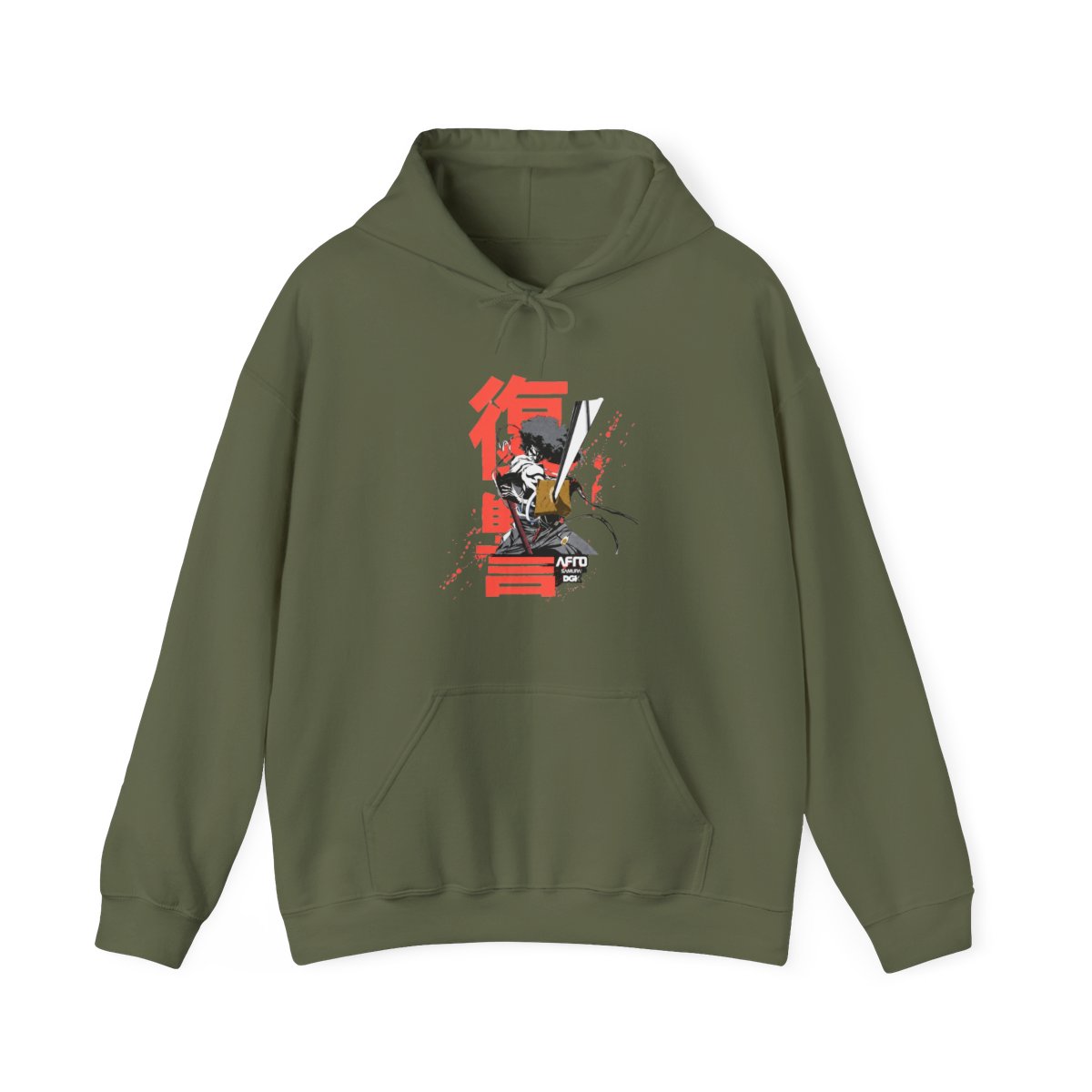 DGK x Afro Samurai Afro Black Hoodie | Zumiez - alternate angle 4, merchandise