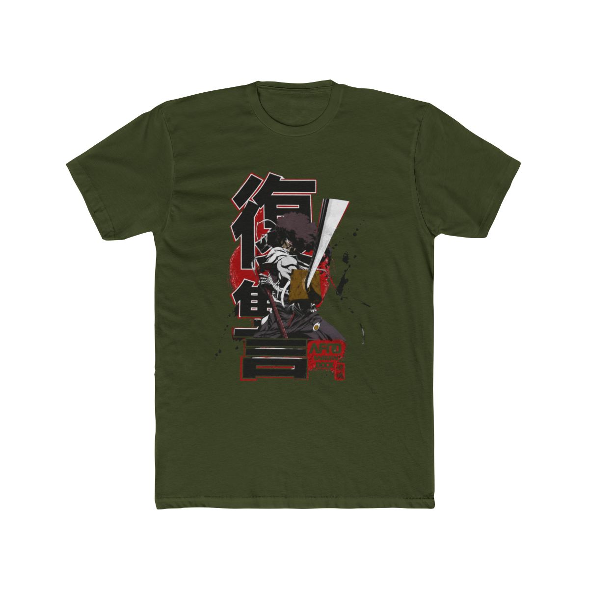 DGK x Afro Samurai Afro Red T Shirt | Zumiez - alternate angle 5, merchandise